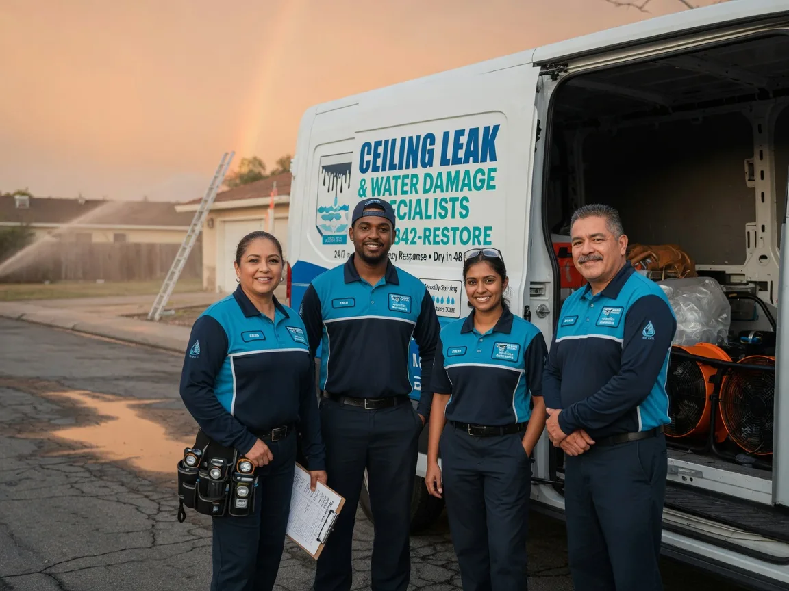 Ceiling Leak Cleanup company in Hostetter, PA